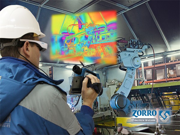 Термография, тепловизор BALTECH TR-0180 Zorro, термографический комплекс, ик-окна Термография, тепловизор BALTECH TR-0180 Zorro, термографический комплекс, ик-окна