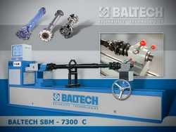 Стенд для балансировки, BALTECH HBM, SBM, дисбаланс